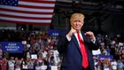 At North Carolina rally, Trump bets on divisive attacks as way to bolster reelection bid