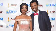 Henry Desagu and his Girlfriend Jackie Mbugua. The two are expecting Baby number one