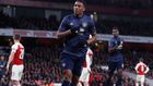 Anthony Martial during a previous match against Arsenal (courtesy)