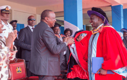 Dr. DP Ruto during his graduation with a Doctorate degree in Plant Ecology at UoN last year