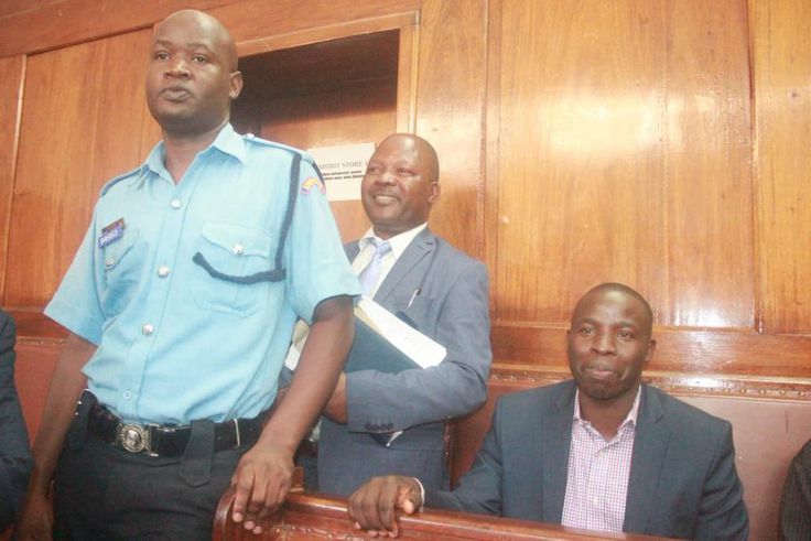 Nandi Governor Stephen Sang during his court appearance on June 11, 2019. He has vowed to erect a cattle dip in Kibwari Tea Estate in one month