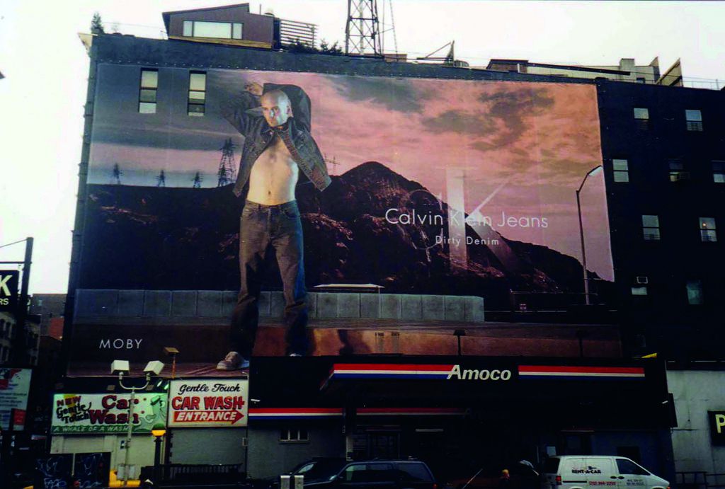 Calvin Klein advert, corner of Broadway & Houston, New York City, 1999
