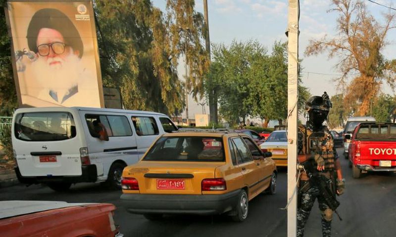 Calm has returned to the streets of Iraq after a week of anti-government protests were met with violence, but a political crisis remains.