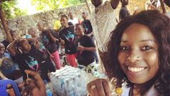 Saumu Mbuvi adopts a child as she pays tribute to late mother