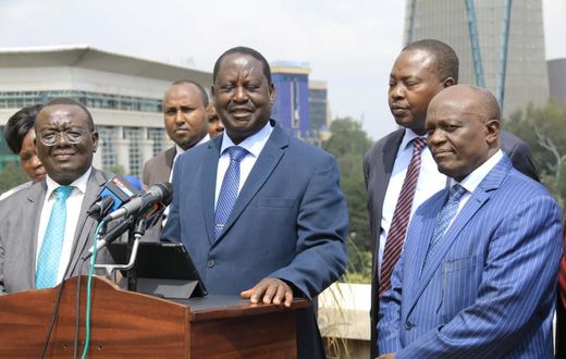 Raila Odinga meets Mt Kenya delegation ahead of joint visit with President Uhuru Kenyatta to Central Kenya