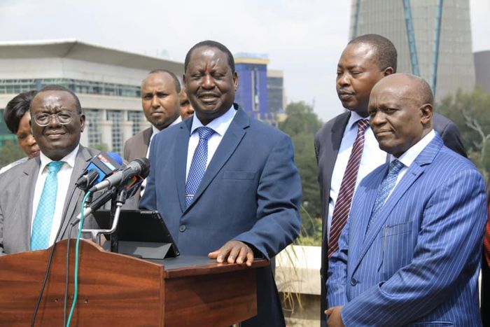 Raila Odinga meets Mt Kenya delegation ahead of joint visit with President Uhuru Kenyatta to Central Kenya