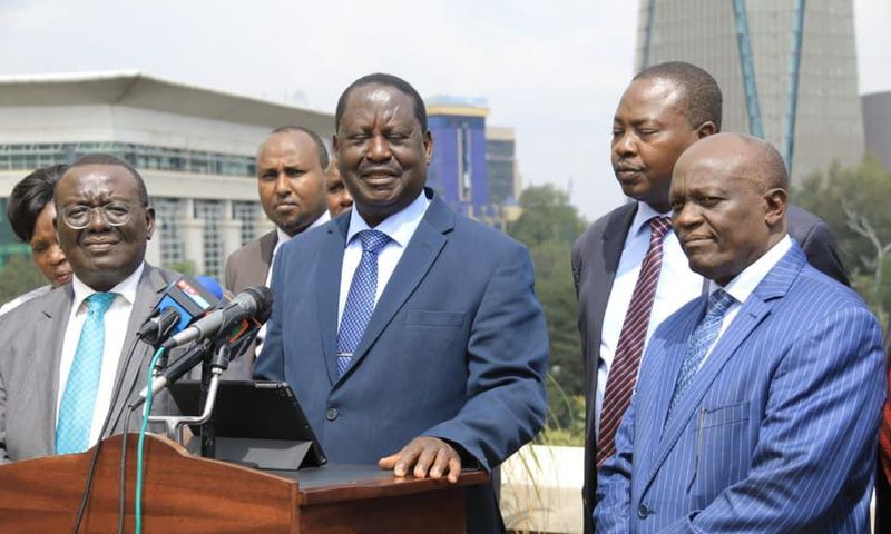 Raila Odinga meets Mt Kenya delegation ahead of joint visit with President Uhuru Kenyatta to Central Kenya