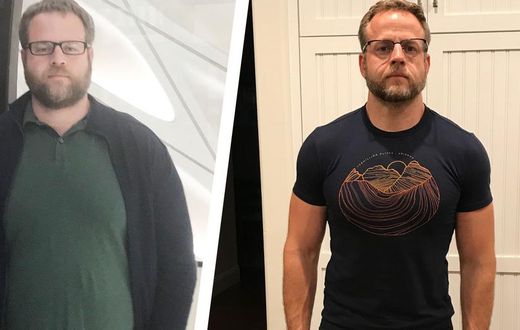 How This Guy Dropped 60 Pounds and Built Muscle