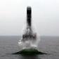 This picture taken on the morning of October 2, 2019 and released by North Korea's official Korean Central News Agency (KCNA) on October 3, 2019 shows the test-firing of "the new-type SLBM Pukguksong-3" in the waters off Wonsan Bay of the East Sea of K...