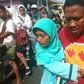 Terrified residents in Indonesia's remote Maluku islands ran into the streets as buildings fell in around them when the tremor struck