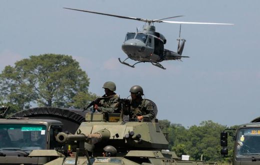 The Venezuela National Guard has been deployed in Tachira state and other sited near the border with Colombia
