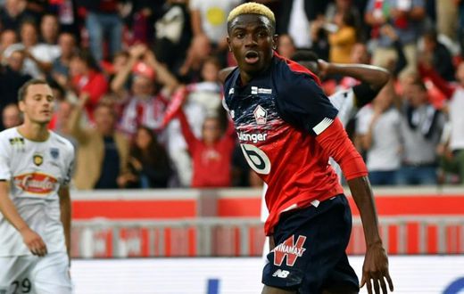 Osimhen has now scored five Ligue 1 goals this season