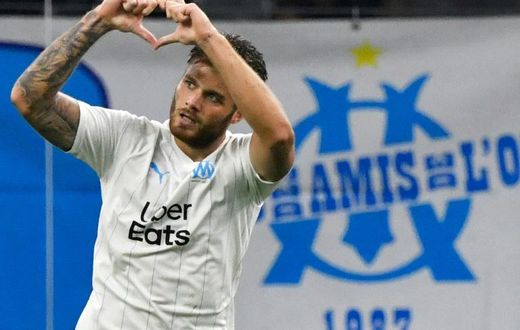 Croatia's Duje Caleta-Car scored Marseille's equaliser at home to Rennes