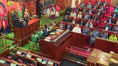 File image of MPs in parliament being addressed by President Uhuru Kenyatta Ikolomani MP Bernard Shinali's first born son has passed on after drowning in a simming pool