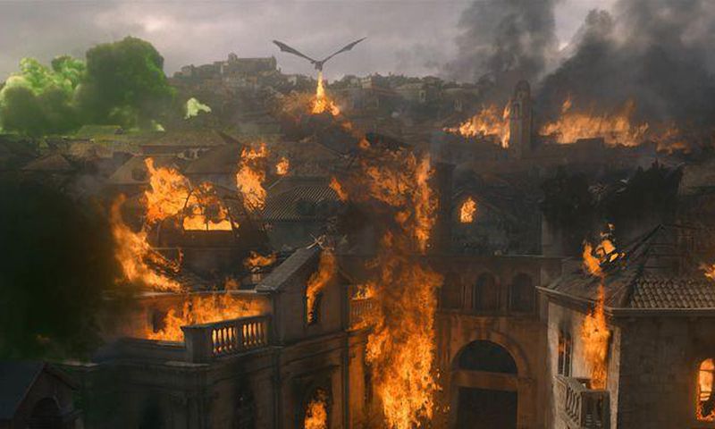 The Reason For The Green Fire in This Week's 'GoT'