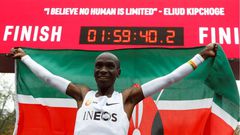 What awaits Eliud Kipchoge after flying to Mombasa in style