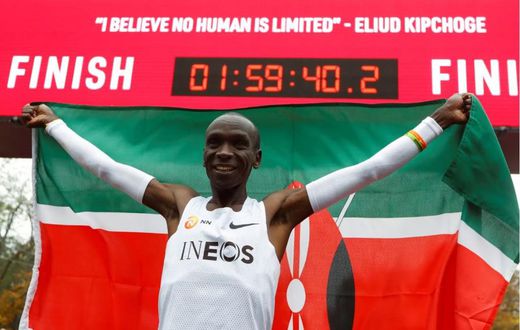 What awaits Eliud Kipchoge after flying to Mombasa in style