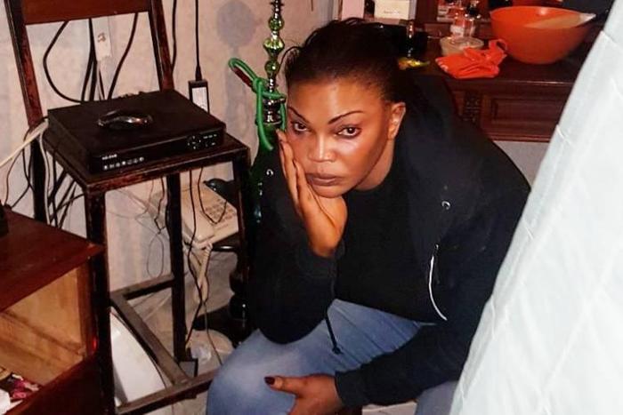 Joyce Akinyi who was arrested with 2 kg of heroin valued at 3Million shillings