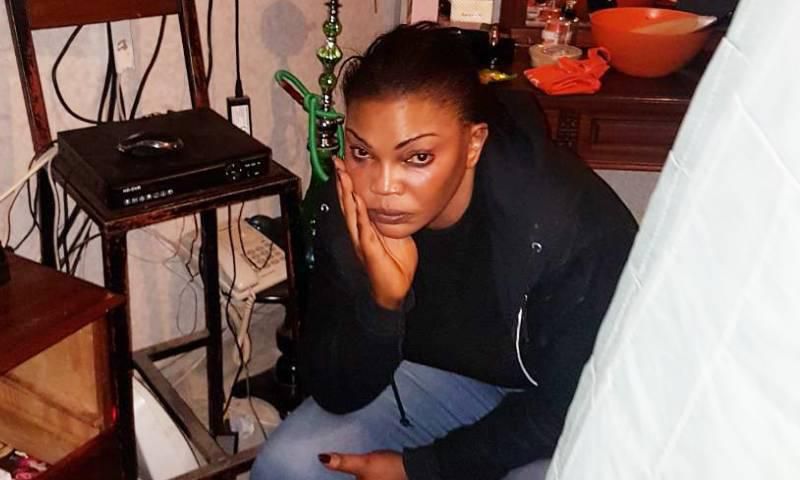 Joyce Akinyi who was arrested with 2 kg of heroin valued at 3Million shillings