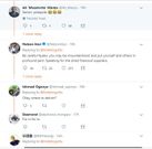 Reactions on Linda Oguttu's Tweet