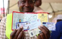 Documents displayed during the start of the Huduma Namba registration process (Standard)