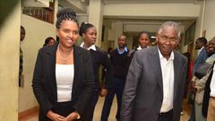 Keroche Breweries CEO Tabitha Karanja (right) and her husband Joseph Karanja