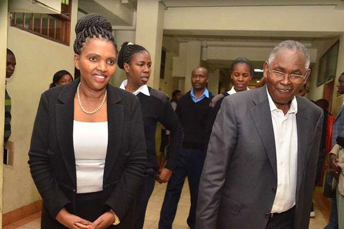 Keroche Breweries CEO Tabitha Karanja (right) and her husband Joseph Karanja