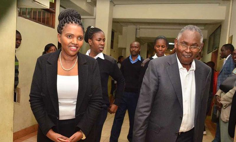 Keroche Breweries CEO Tabitha Karanja (right) and her husband Joseph Karanja