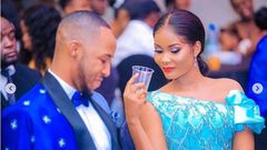 Hamisa Mobetto with Idris Sultan