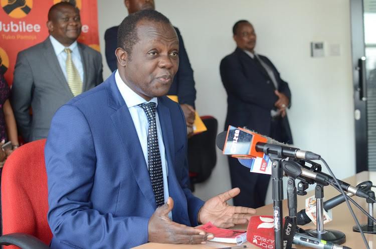 Jubilee Party’s Secretary General Raphael Tuju