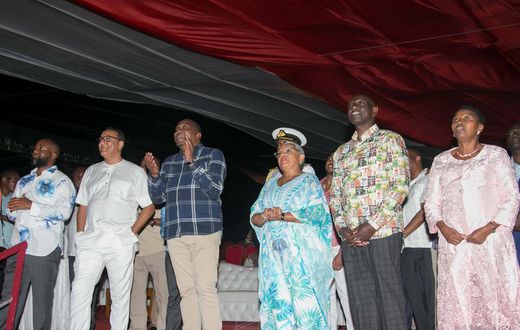 In Photos: Glamorous afterparty President Uhuru Kenyatta held before leaving for Japan