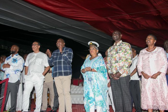 In Photos: Glamorous afterparty President Uhuru Kenyatta held before leaving for Japan