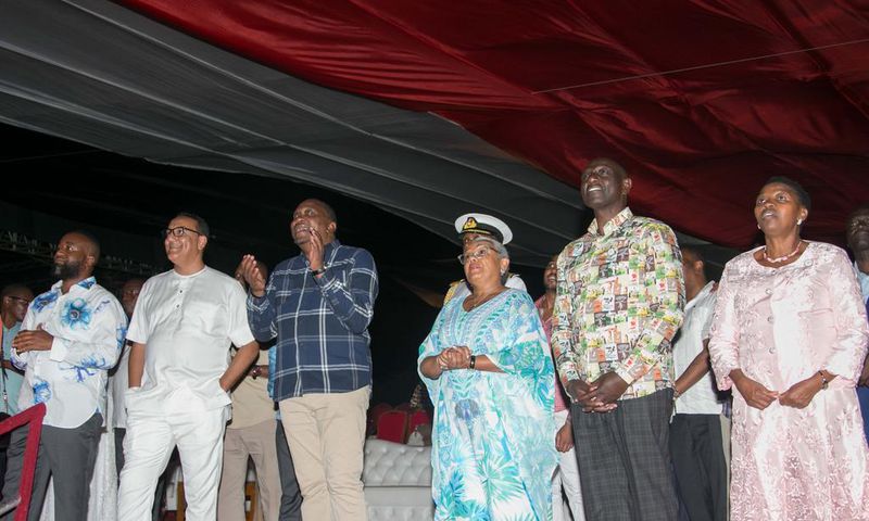 In Photos: Glamorous afterparty President Uhuru Kenyatta held before leaving for Japan