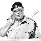 A portrait by Jackline Akinyi for one of her clients