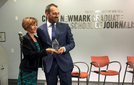 Paolo Borrometi founded the news website La Spia in 2013, where he documented the role of organized crime in local agribusiness