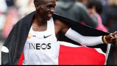 Uhuru, Raila and DP Ruto react to Eliud Kipchoge’s spectacular performance at the INEOS challenge [
