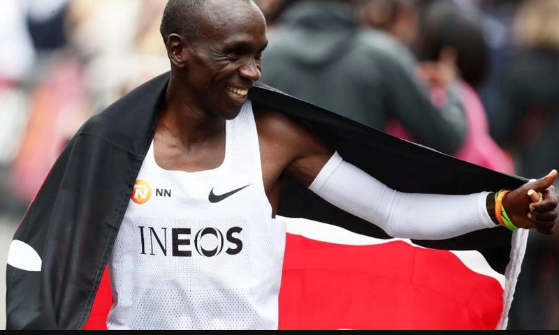 Uhuru, Raila and DP Ruto react to Eliud Kipchoge’s spectacular performance at the INEOS challenge [