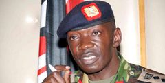 Colonel Cyrus Oguna who is the new government spokesman