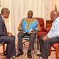 File image of retired President Daniel Moi with Baringo Senator Gideon Moi and Nakuru Governor Lee Kinyanjui