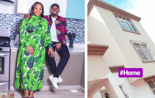 Risper Faith finally unveils the mega-mansion they have been building (Insta)