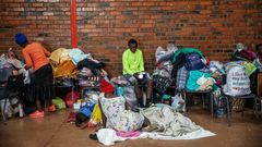 Many foreigners fled the violence with the few belongings they could grab during the Johannesburg attacks