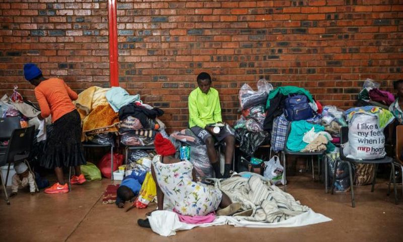 Many foreigners fled the violence with the few belongings they could grab during the Johannesburg attacks