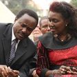 Kalonzo Musyoka (left) with his wife Pauline