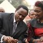Kalonzo Musyoka (left) with his wife Pauline