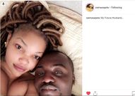 Wema Sepetu with Patrick