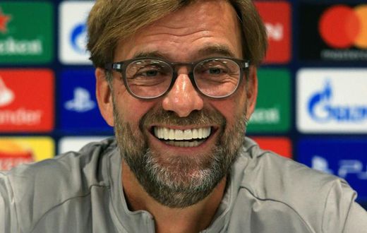 Well-informed: Liverpool manager Jurgen Klopp has followed Salzburg's progress for many years