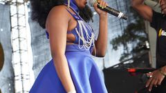 Nadia Mukami on Stage at the Tusker OktobaFest