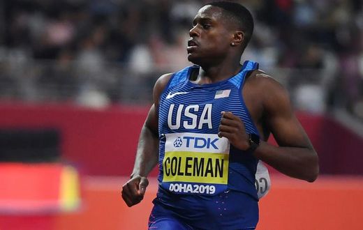 Christian Coleman not only has to battle his 100 metres rivals at the World Athletics Championships but also doubters over his missing three doping tests