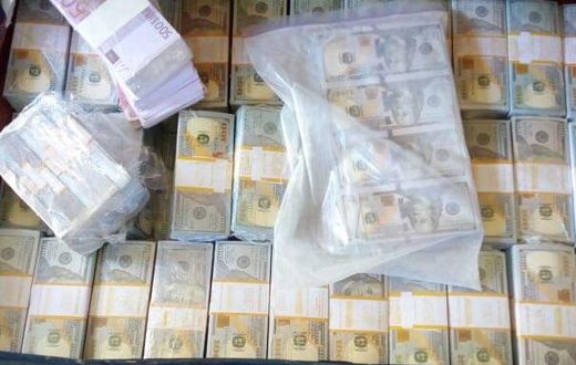 Fake currency recovered at Kilimani by DCI detectives (Twitter)
