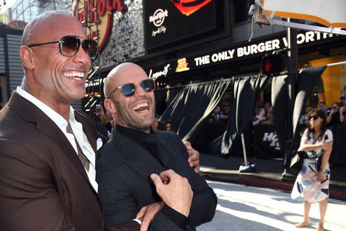 Idris Elba & Jason Statham Inspired By The Rock